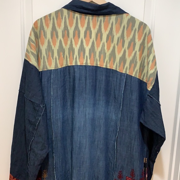 Free people Indigo Dreams jacket duster - Picture 7 of 16